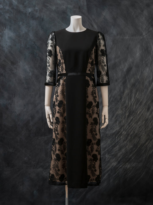 カメリアボンテージ調ドレス