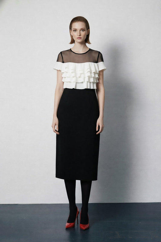 ドレッシーフリルドレス