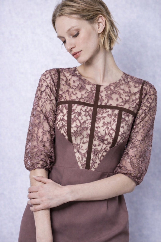 アラベスクレースドレス