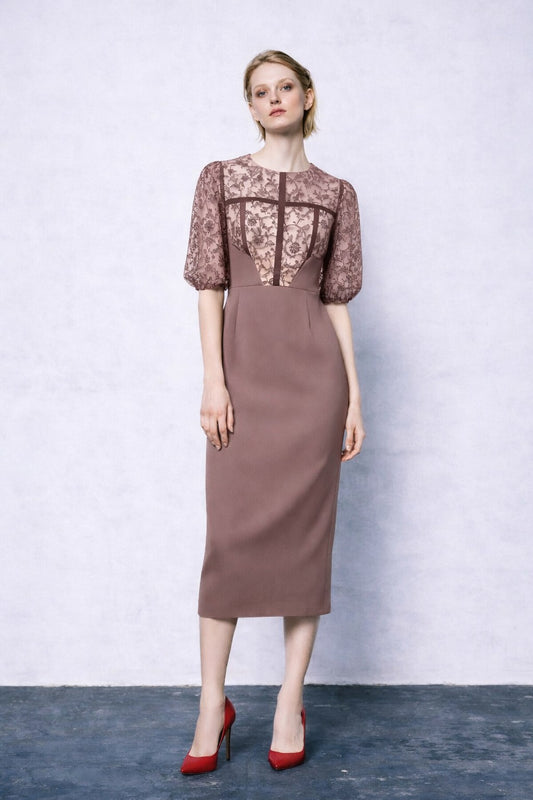 アラベスクレースドレス