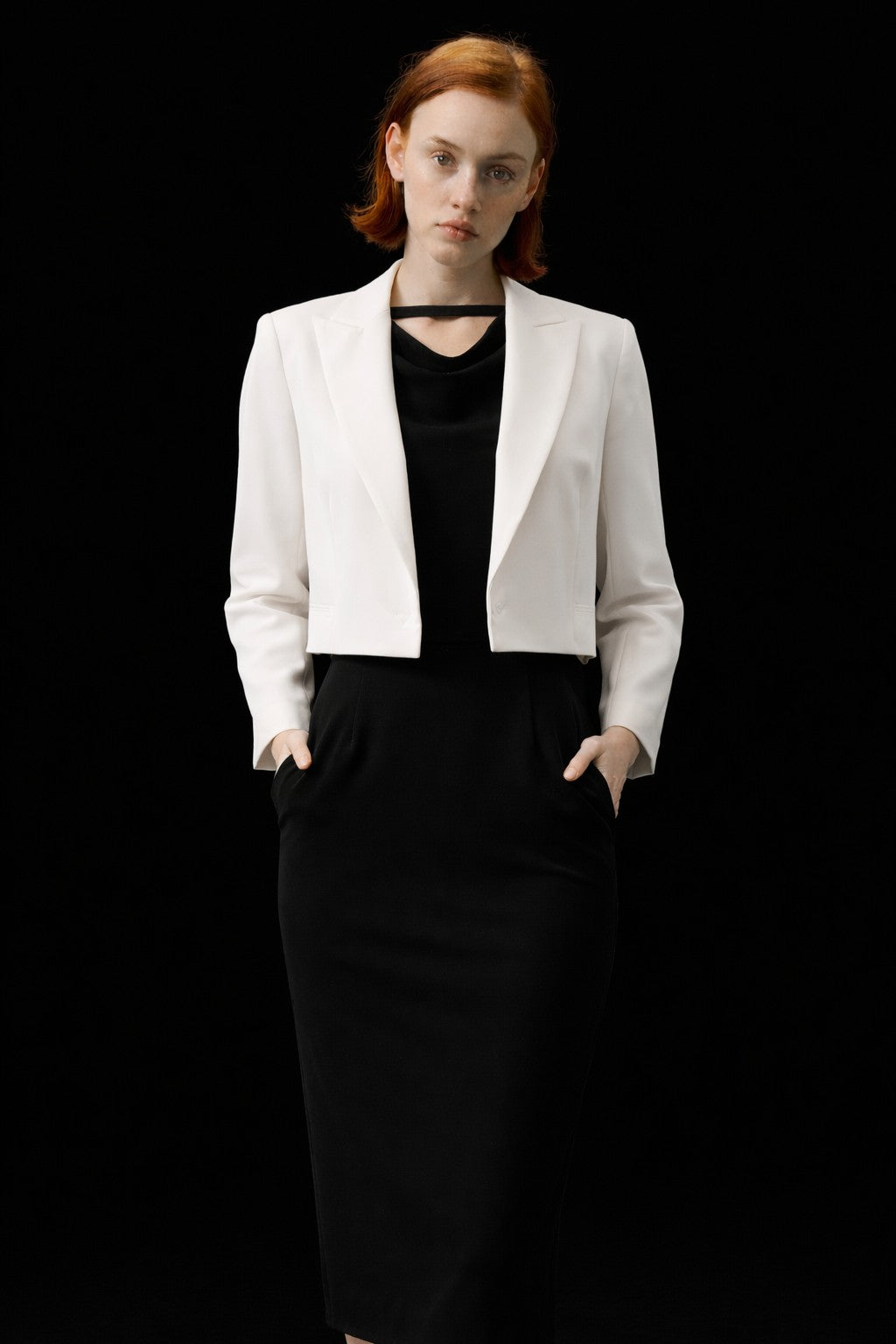 ハンサムクロスショートジャケット