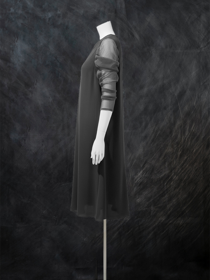 ドレープクロスドレス