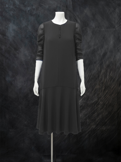 ドレープクロスドレス