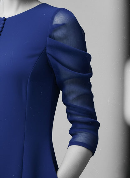 ドレープクロスドレス